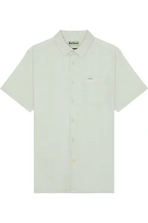Barbour Terra Dye Summer Shirt in Green