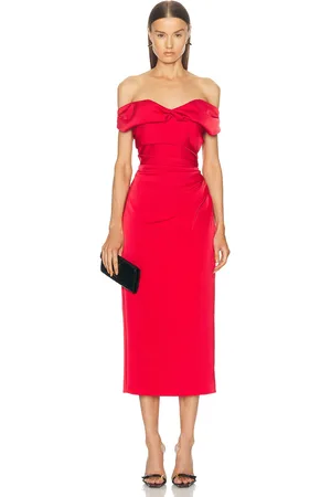 RACHEL GILBERT Daria Dress in Red