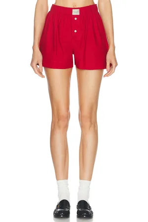 Comme Si La Boxer Classica Short in Red