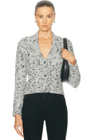 Moschino Long Sleeve Cardigan in Grey