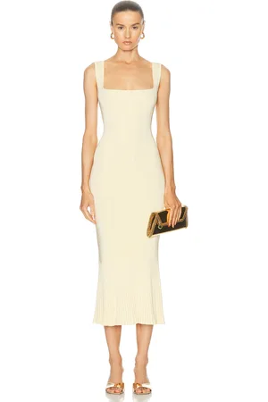 GALVAN Atalanta Dress in Yellow