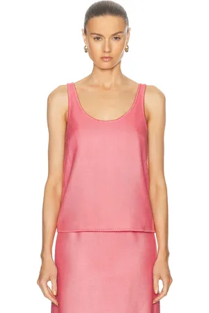 GABRIELA HEARST Muriel Tank Top in Pink