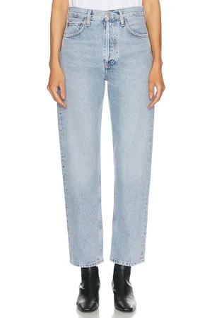 AGOLDE 90s Mid Rise Loose Fit in Denim-Light