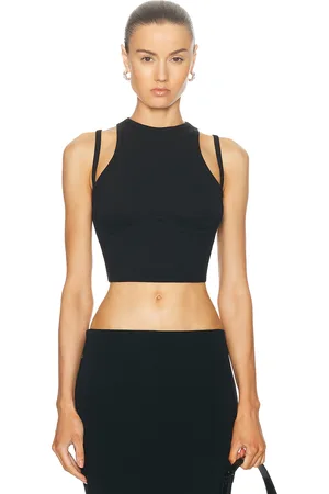 FLEUR DU MAL Strappy Rib Tank in
