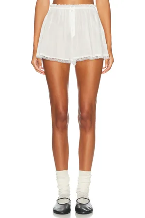 Helsa Voile Cheeky Shorts in