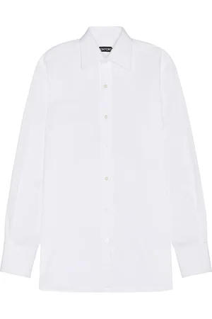 Tom Ford Poplin Classic Fit Shirt in White