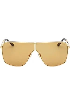 Tom Ford Huxley Sunglasses in Metallic Gold