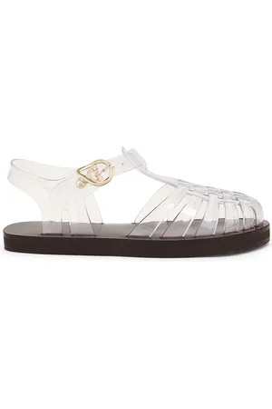 Ancient Greek Sandals Homeria Jelly Sandal in White