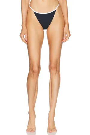 Tropic of C Rio Bikini Bottom in Black