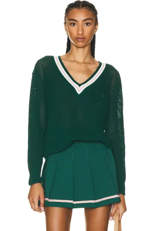 Varley Hadley Knit Sweater in Green