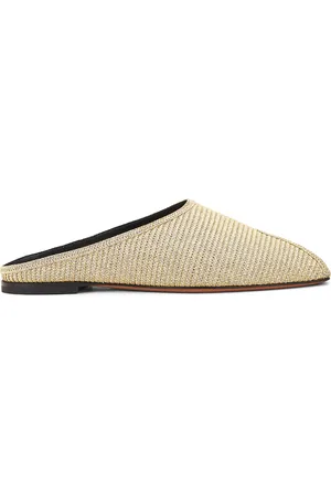 Alaïa Flat Mule in Tan