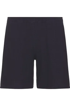 Mister Green Crochet Track Shorts in Black