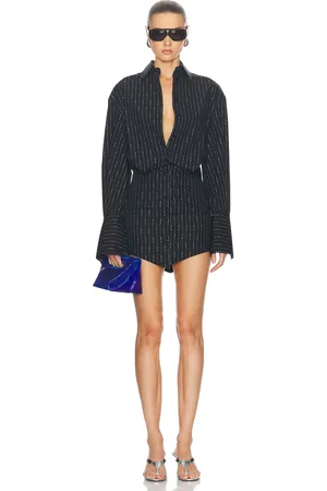 The Attico Silvye Dress in Black