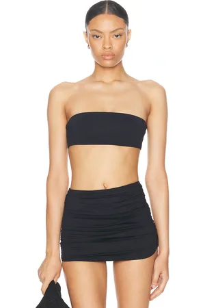WARDROBE.NYC Bandeau Bikini Top in