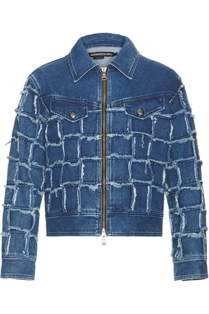 Andersson Bell New Patchwork Denim Jacket in Denim-Medium