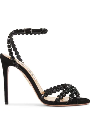 Aquazzura Tequila 105 Sandal in Black