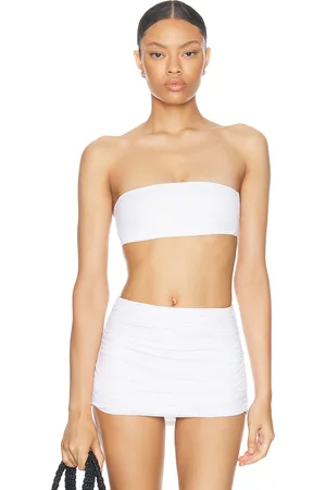 WARDROBE.NYC Bandeau Bikini Top in