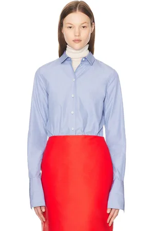 The Row Metis Shirt in Blue
