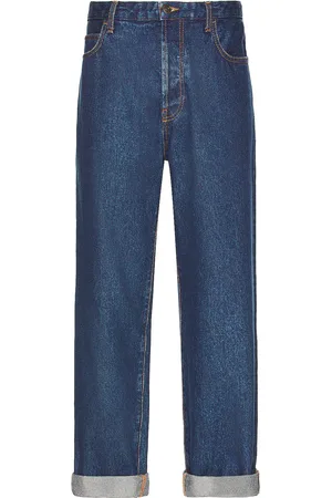 The Row Morton Slim Jean in Blue
