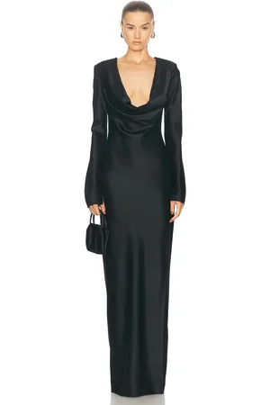 SANS FAFF Anna Cowl Evening Dress in