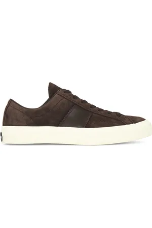 Tom Ford Suede Cambridge Sneaker in Brown