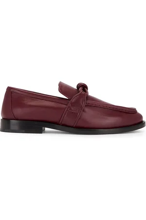 Bottega Veneta Astaire Flat Loafer in Wine