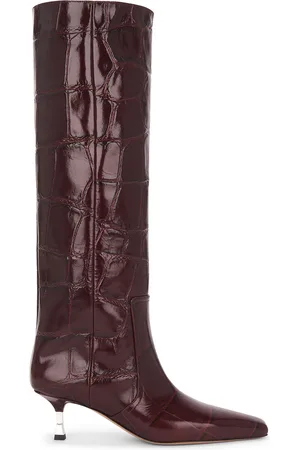 PARIS TEXAS Bettina Boot 55 in Burgundy