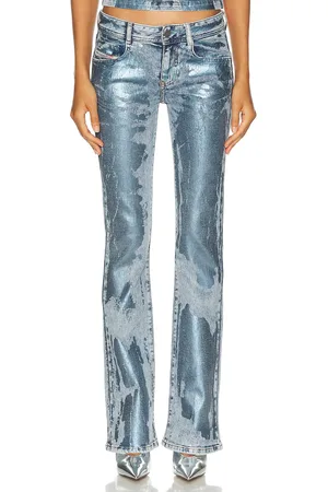 Diesel Low Rise Bootcut in Blue