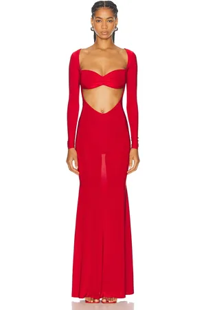 Ilkyaz Ozel Lilaea Dress in Red