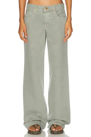 SLVRLAKE Mica Straight Leg in Olive