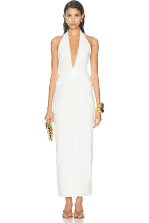 Maygel Coronel Lirio Dress in White