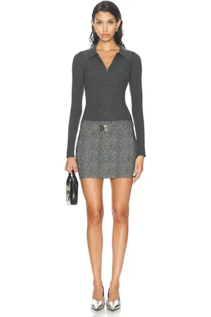 Staud Platt Dress in Grey