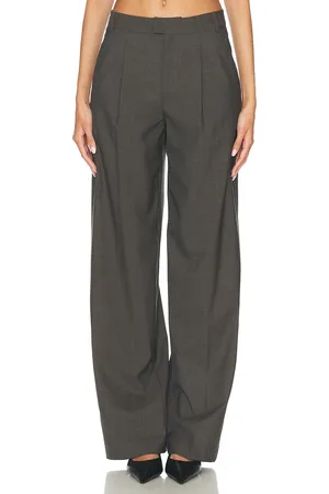 BLUMARINE Wide Leg Pant in Grey