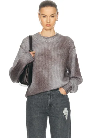 Acne Studios Koros Mohair Crewneck in Grey