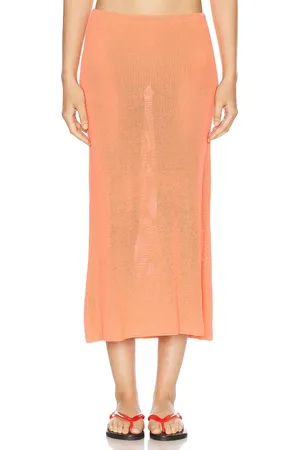 LIVE THE PROCESS Nyx Skirt in Coral