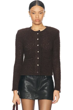 Staud Lisson Jacket in Brown