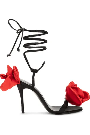 MAGDA BUTRYM Flower Sandal in Black
