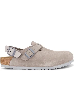 Birkenstock Tokio Slingback Loafer in Grey