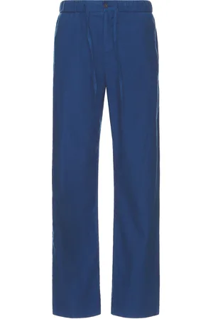 Frescobol Carioca Rocha Wide Leg Trouser in Blue