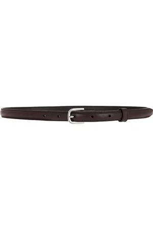 Totême Thin Trouser Belt in Brown