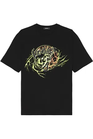 VERSACE Graphic T-Shirt in Black