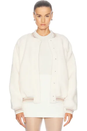 The Upside Banks Bomber Jacket in Ivory