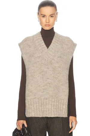 Maison Margiela Sweater Vest in Brown