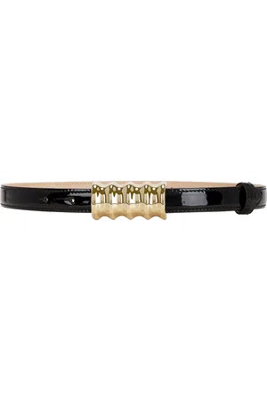 Khaite Julius 20mm Patent Belt in Blush