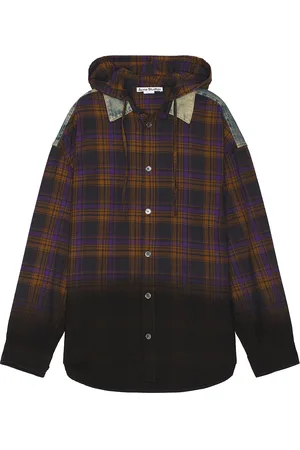 Acne Studios Long Sleeve Shirt in Purple