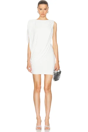 Maygel Coronel Ricaurte Dress in White