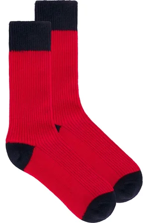 Guest In Residence The Soft Cashmere Socks in Blue