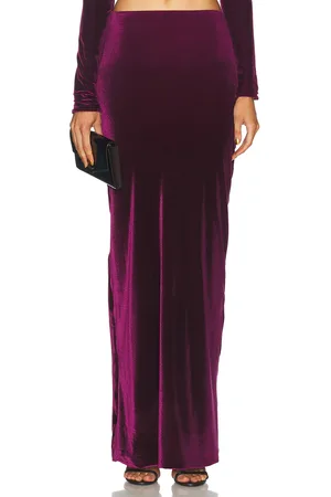 Maygel Coronel Cavana Skirt in Purple