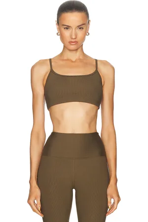 YEAR OF OURS Ribbed Bralette in Olive