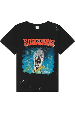 Madeworn Scorpions T-Shirt in Black